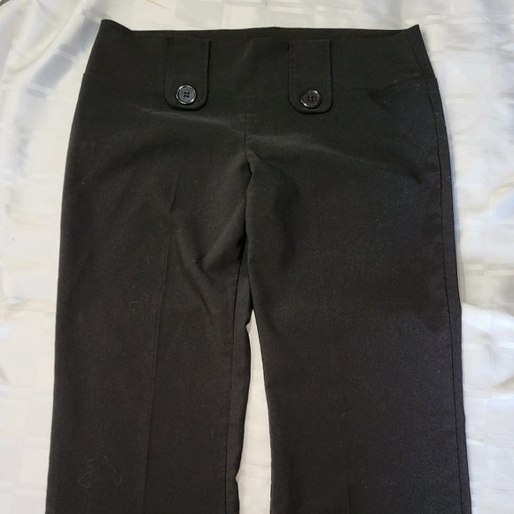 DIGITAL CLOTHING CASUAL OFFICE WEAR BLACK PANTS SIZE LARGE WOMEN'S WEAR - Picture 2 of 14